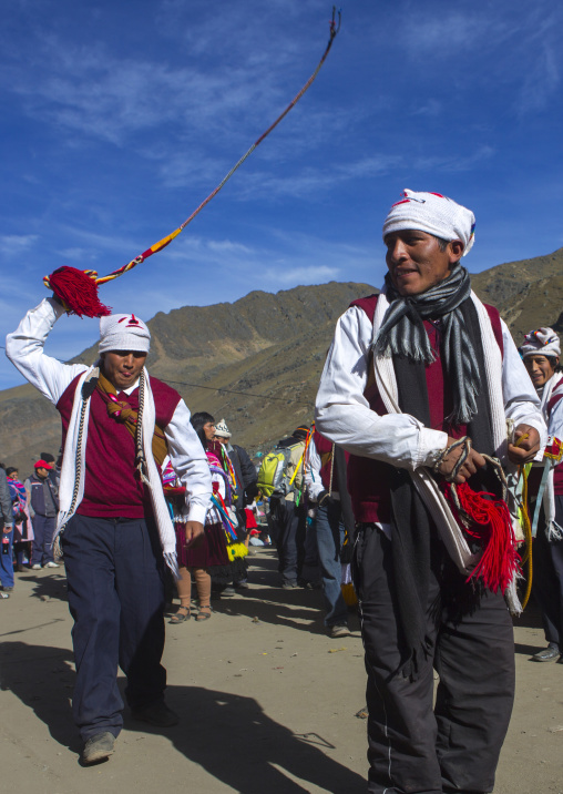 Ukuku Whipping, Qoyllur Riti Festival, Ocongate Cuzco, Peru