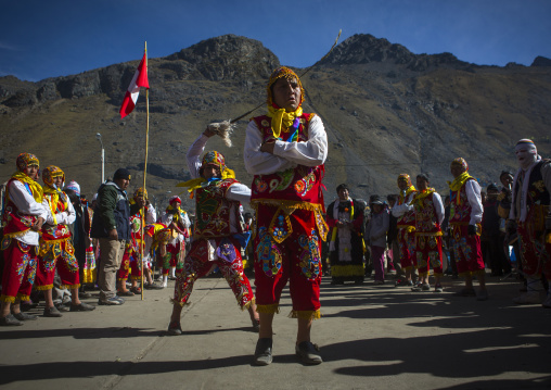 Ukuku Whipping, Qoyllur Riti Festival, Ocongate Cuzco, Peru