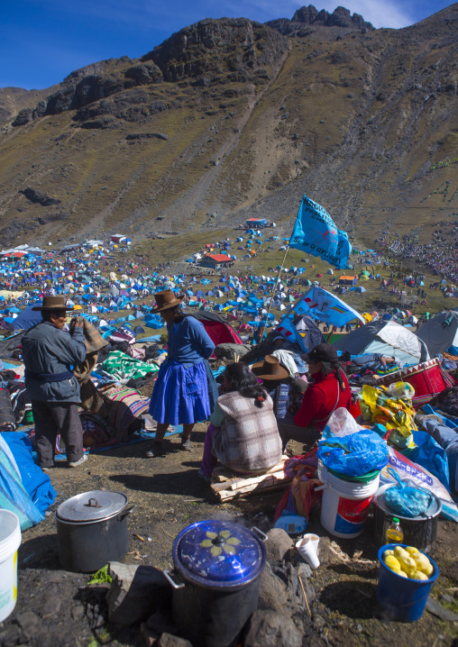 Festival Site Of Qoyllur Riti, Ocongate Cuzco, Peru