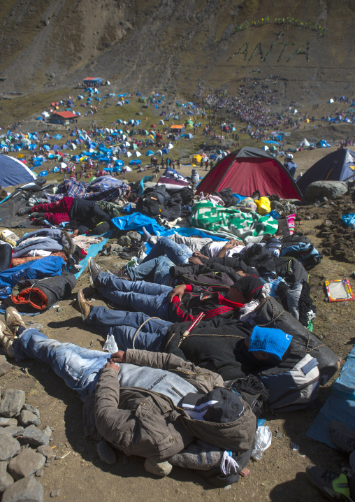 Festival Site Of Qoyllur Riti, Ocongate Cuzco, Peru