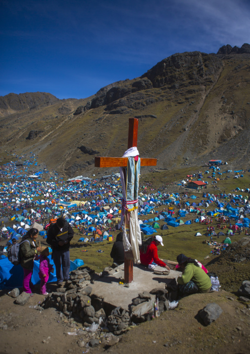 Festival Site Of Qoyllur Riti, Ocongate Cuzco, Peru