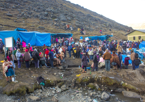 Festival Site Of Qoyllur Riti, Ocongate Cuzco, Peru