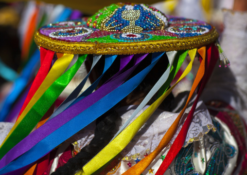 Qulla Dancer At Qoyllur Riti Festival, Ocongate Cuzco, Peru