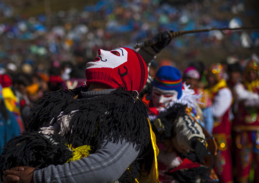 Ukuku Whipping, Qoyllur Riti Festival, Ocongate Cuzco, Peru