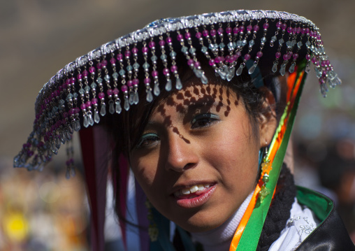 Qulla Dancer At Qoyllur Riti Festival, Ocongate Cuzco, Peru