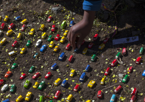 Toy Cars Sold At Qoyllur Riti Festival, Ocongate Cuzco, Peru