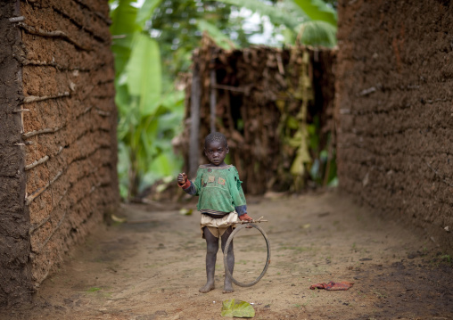 Batwa tribe boy, Western Province, Cyamudongo, Rwanda