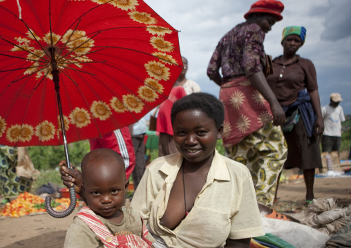 Rwandan women selling stuff in a market, Kigali Province, Kigali, Rwanda