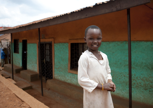 Rwanda girl in the street, Kigali Province, Kigali, Rwanda