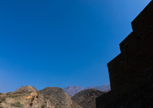 Stone house in Dhee Ayn marble village, Al-Bahah region, Al Mukhwah, Saudi Arabia