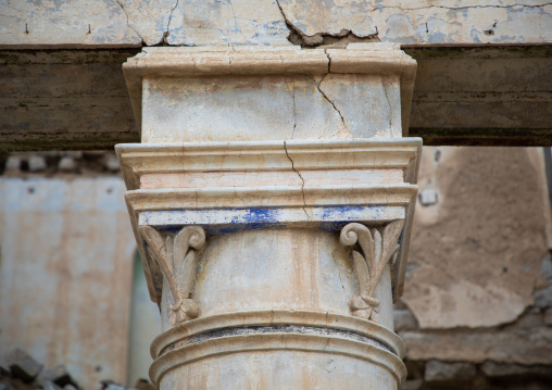 Abdullah al-Suleiman palace pillar, Mecca province, Taïf, Saudi Arabia