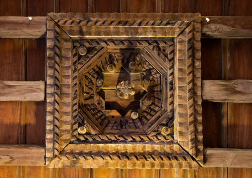 Abdullah Matbouli house ceiling in al-Balad quarter, Mecca province, Jeddah, Saudi Arabia