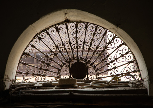 Ventilation over a door in a traditional house in al-Balad quarter, Mecca province, Jeddah, Saudi Arabia