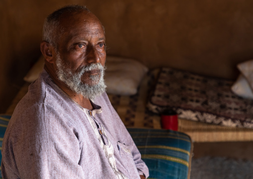 Portrait of a farasani man, Red Sea, Farasan, Saudi Arabia