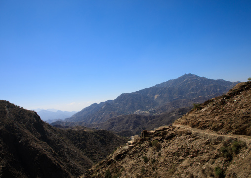 Village in the mountains, Jizan Province, Addayer, Saudi Arabia