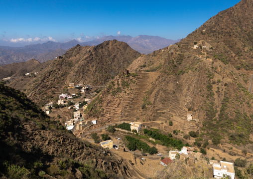 Village in the mountains, Jizan Province, Addayer, Saudi Arabia