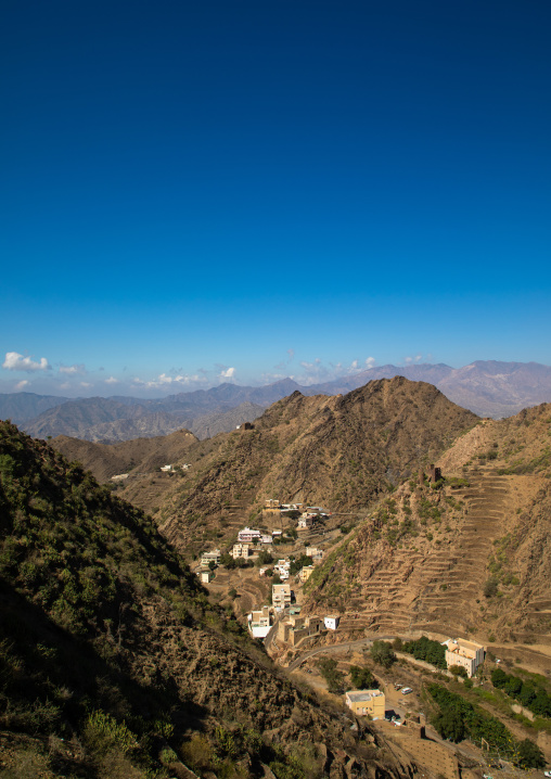 Village in the mountains, Jizan Province, Addayer, Saudi Arabia