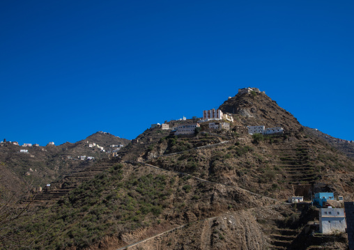 Village in the mountains, Jizan Province, Addayer, Saudi Arabia