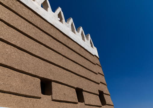 Traditional old mud house, Najran Province, Najran, Saudi Arabia