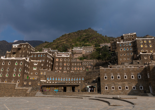 Rijal Almaa heritage village, Asir province, Rijal Alma, Saudi Arabia