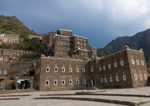 Rijal Almaa heritage village, Asir province, Rijal Alma, Saudi Arabia