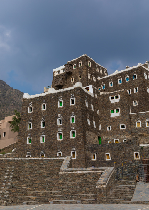 Rijal Almaa heritage village, Asir province, Rijal Alma, Saudi Arabia