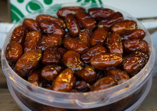 Dates for sale in a market, Asir province, Muhayil, Saudi Arabia