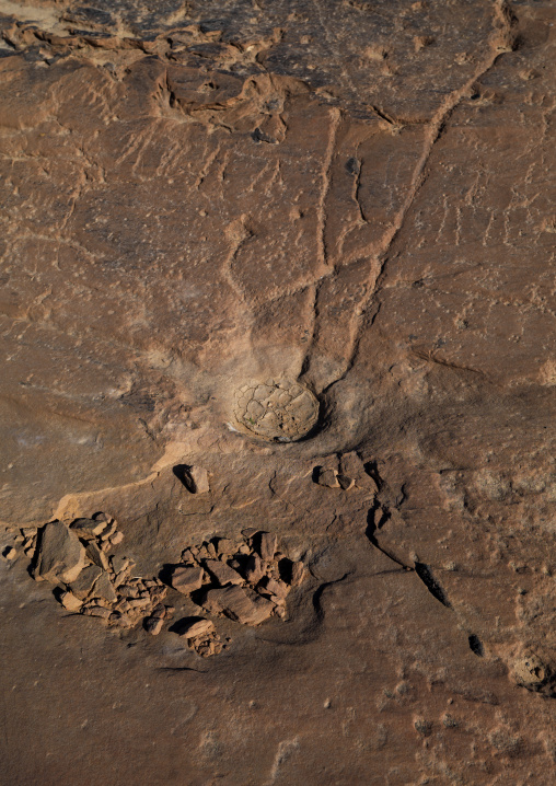 Qadeer sand stone castle, Al-Jawf Province, Sakaka, Saudi Arabia