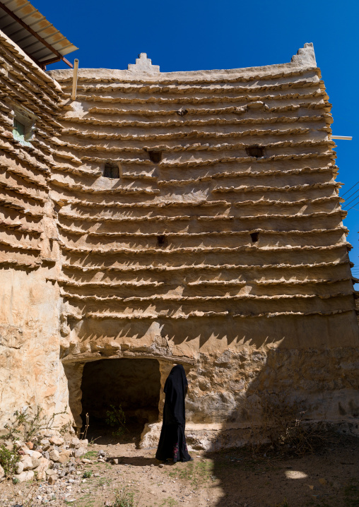 Old house, Asir Province, Ahad Rafidah, Saudi Arabia