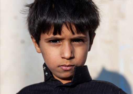 Portrait of a saudi boy, Najran Province, Najran, Saudi Arabia