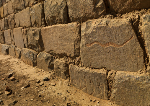 Al Ukhdud Archeological site wall, Najran Province, Najran, Saudi Arabia