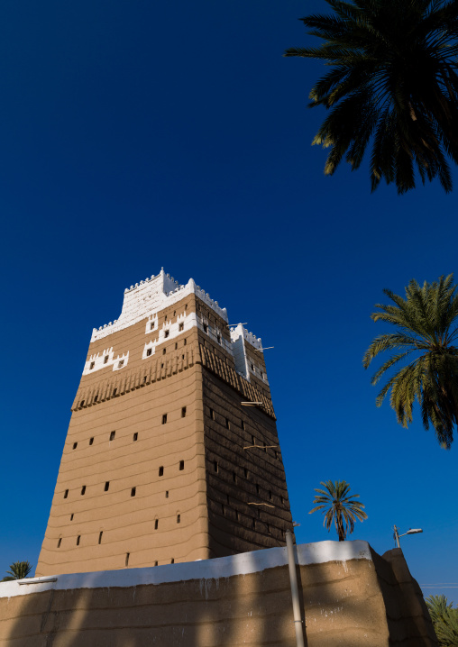 Traditional mud-bricks house, Najran Province, Najran, Saudi Arabia