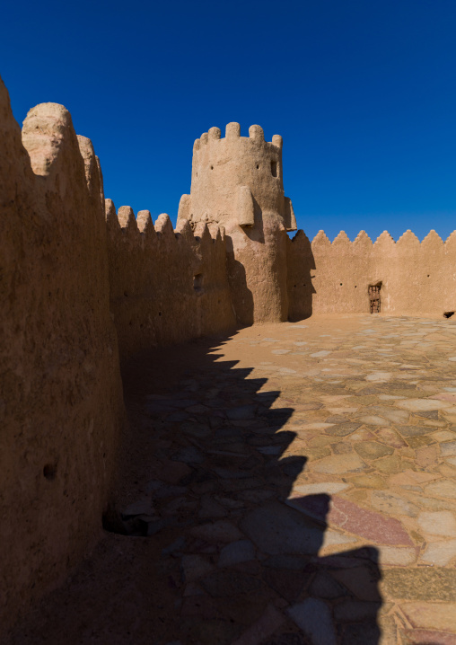 Inside court of qasr zaba al, Al-Jawf Province, Sakaka, Saudi Arabia