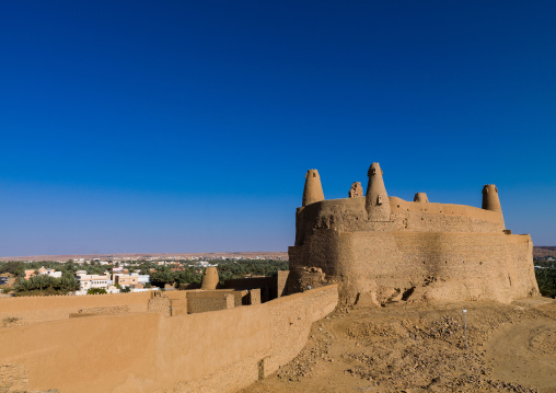 Stone and mud-brick qasr marid, Al-Jawf Province, Dumat Al-Jandal, Saudi Arabia