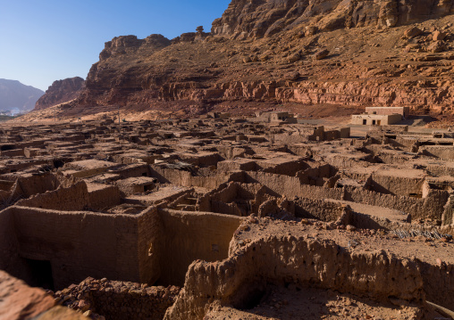 Al-ula old town with adobe houses, Al Madinah Province, Al-Ula, Saudi Arabia