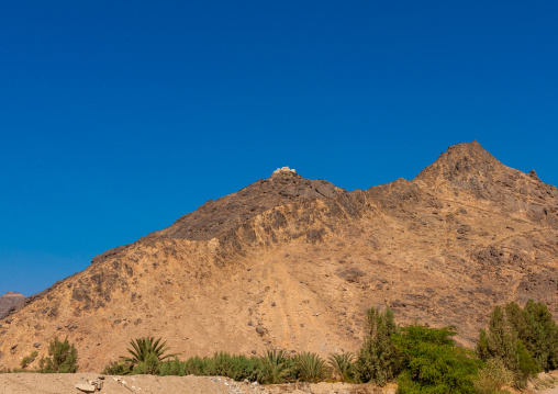 Old fort on a hill, Najran Province, Najran, Saudi Arabia