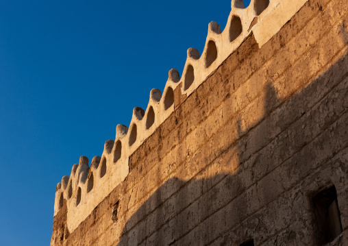 Traditional mud-bricks house, Najran Province, Najran, Saudi Arabia