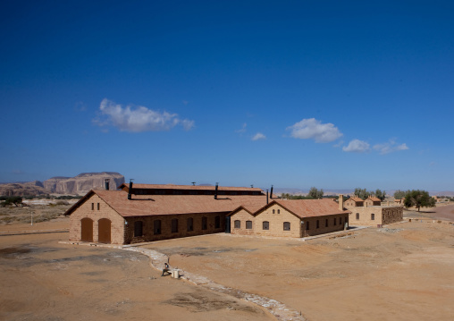 Train station from old hijaz railway, Al Madinah Province, Alula, Saudi Arabia