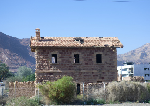 Train station from old hijaz railway, Al Madinah Province, Alula, Saudi Arabia