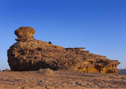 Rocky landscape of Madain Saleh, Al Madinah Province, Alula, Saudi Arabia