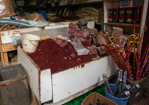 Shop in the souk, Makkah province, Taif, Saudi Arabia