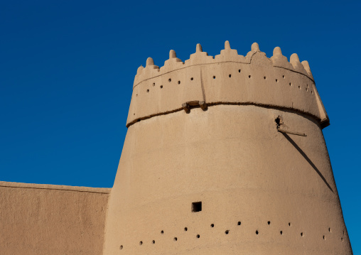 Al masmak fortified clay and mud-brick castle watchtower, Riyadh Province, Riyadh, Saudi Arabia