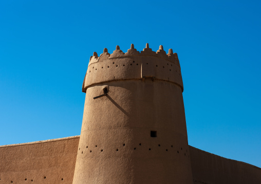 Al masmak fortified clay and mud-brick castle watchtower, Riyadh Province, Riyadh, Saudi Arabia