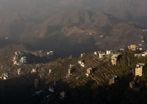 Village in the mountains near the yemeni border, Al-Sarawat, Fifa Mountains, Saudi Arabia