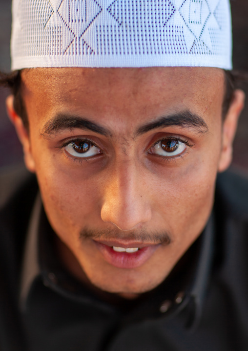 Portrait of a saudi man, Al-Sarawat, Fifa Mountains, Saudi Arabia