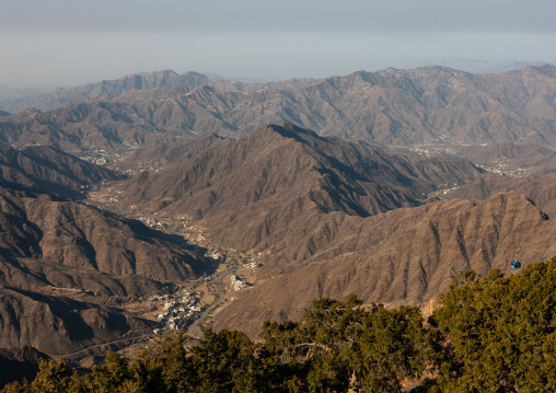 Village in the mountains near the yemeni border, Asir Province, Aseer, Saudi Arabia