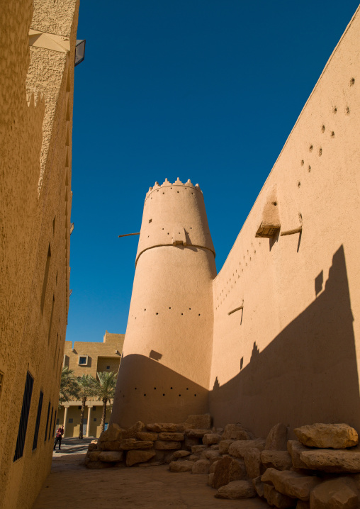 Al masmak fortified clay and mud-brick castle watchtower, Riyadh Province, Riyadh, Saudi Arabia