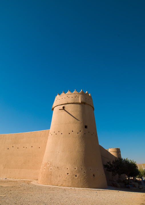 Al masmak fortified clay and mud-brick castle watchtower, Riyadh Province, Riyadh, Saudi Arabia