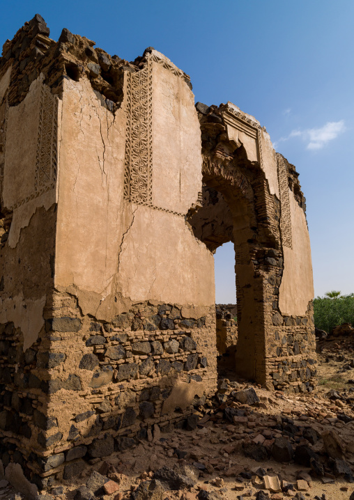 Abandoned idriss palace, Jizan Region, Jizan, Saudi Arabia