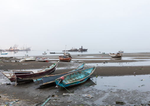 Stationing boats in the port, Sahil region, Berbera, Somaliland